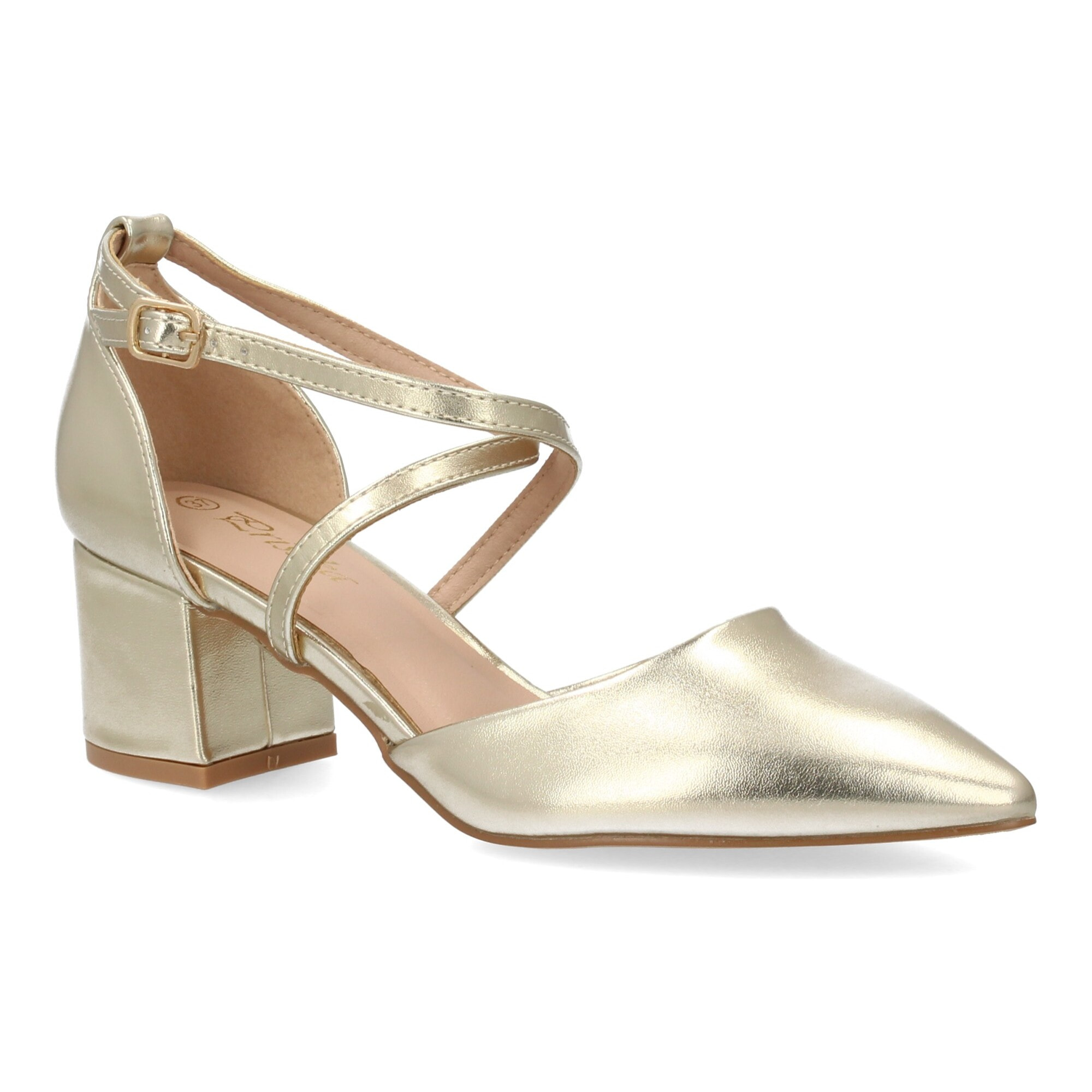 Zapato tacón cómodo elegante para mujer