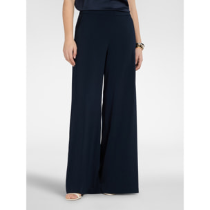 Elena Mirò - Pantalones palazzo de cady - Azul