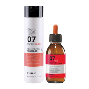 PURING Kit Energyforce Reinforcing Shampoo 07 300ml + Super Active Lotion 125ml