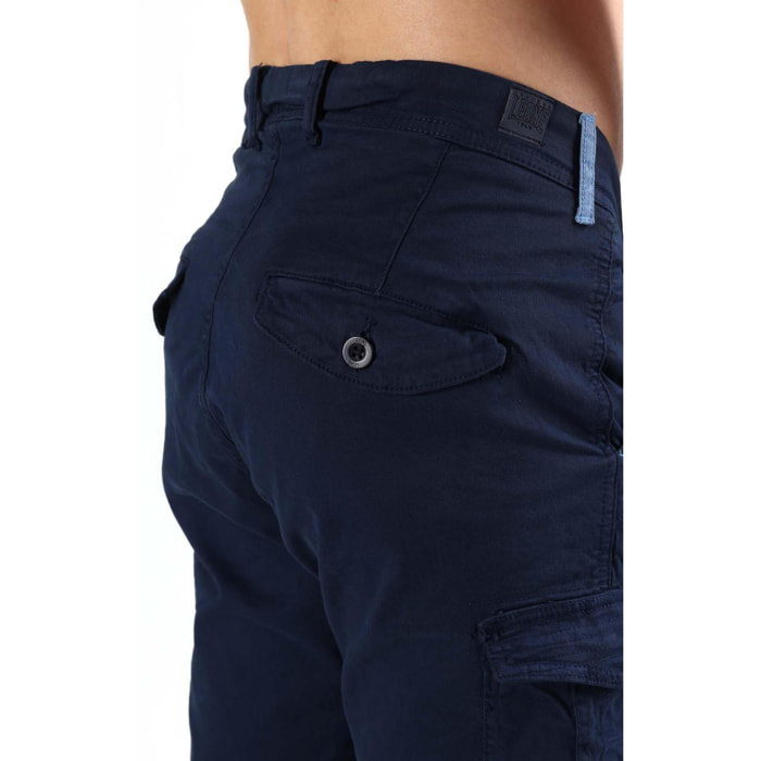 Pantaloncini cargo da uomo con tasconi Leone Beach