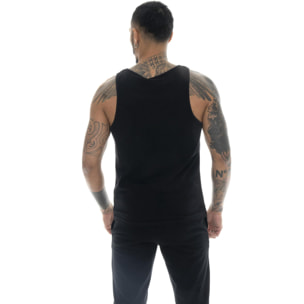 Camiseta de tirantes de algodón elástico para hombre Leone Boxing Legend