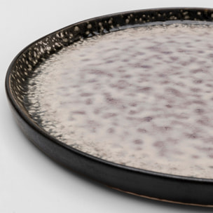 Assiettes Soho grises 21cm set de 4 Kare Design