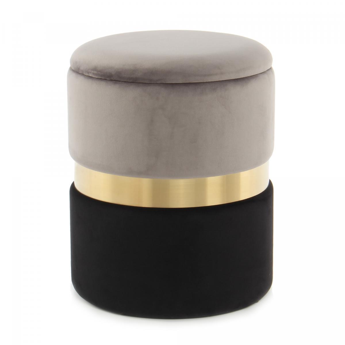 Tabouret semi artisanal Lot de 2 DUPI