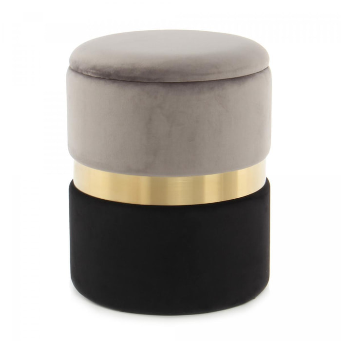 Tabouret semi artisanal Lot de 2 DUPI