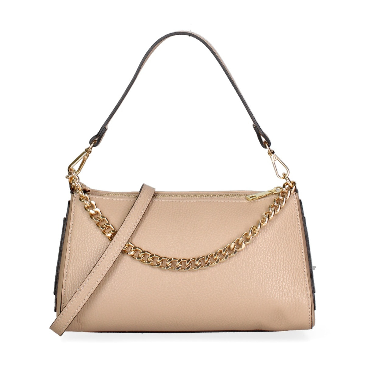Borsa a mano da donna Made in Italy - Modello Seraphina Elite - 100% pelle - 26.0 x 14.0 x 12.0 cm