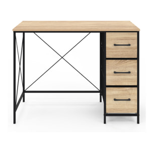 Bureau Iris 3 tiroirs