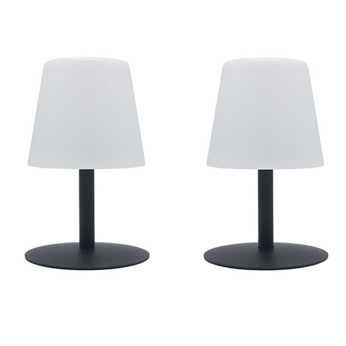 2 Lampe de table sans fil STANDY H25CM