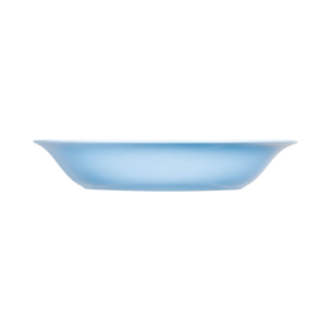 Assiette creuse bleue 22,8 x 21,2 cm Carine - Luminarc