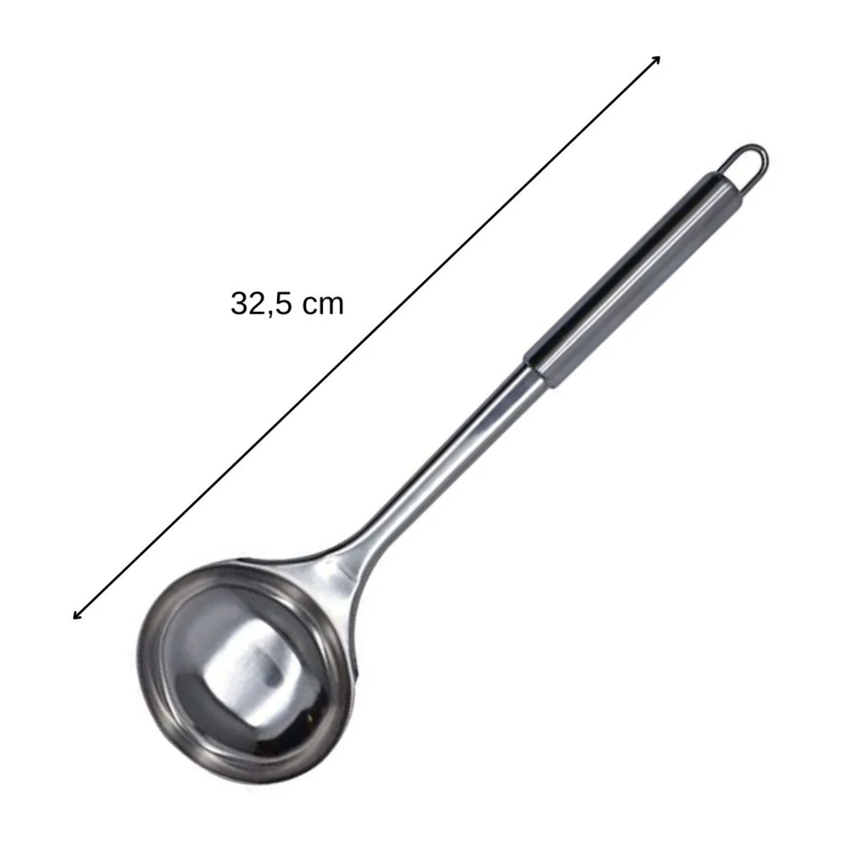 Ensemble de 2 Louches Fackelmann en inox de 32 cm Elemental