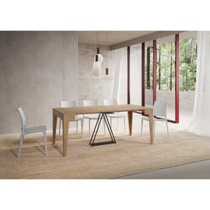 Console extensible 90x42/198 cm Zima Small chêne nature