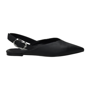 Décolleté sling back Donna Tata Italia Nero