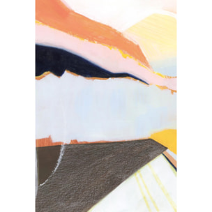 Tableau abstrait bonbons du désert  Tableau plexiglas