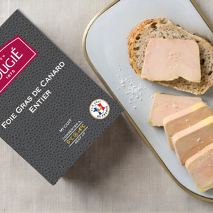 Lot de 2 - Foie Gras de Canard entier 180g - mi-cuit