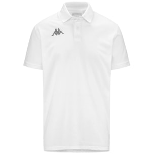 Polo Shirts Kappa Uomo FIMES Bianco