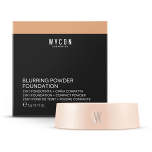 BLURRING POWDER Fondotinta e cipria 2 in 1 in polvere compatta