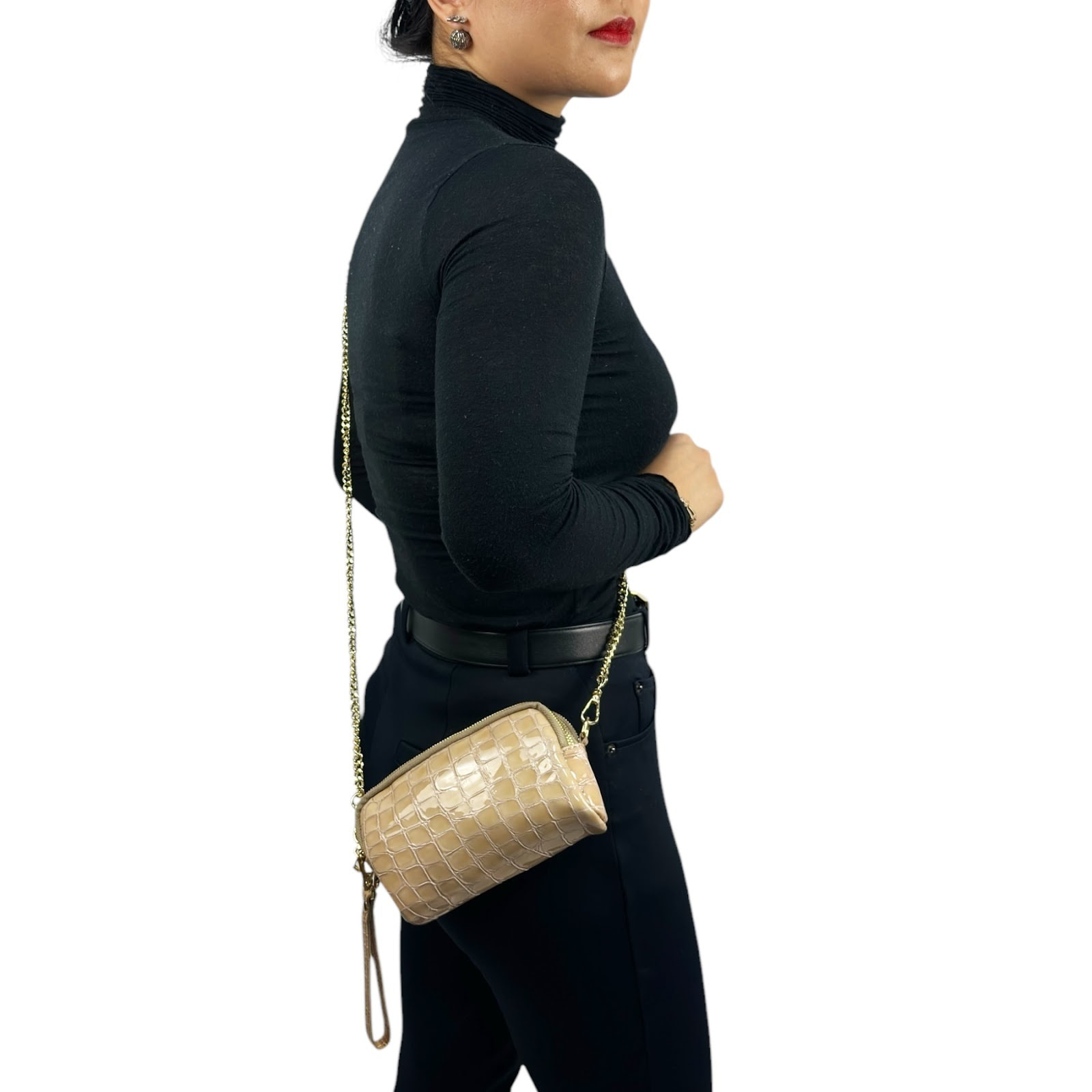 Pochette Cheval Firenze Saint Moritz Avorio