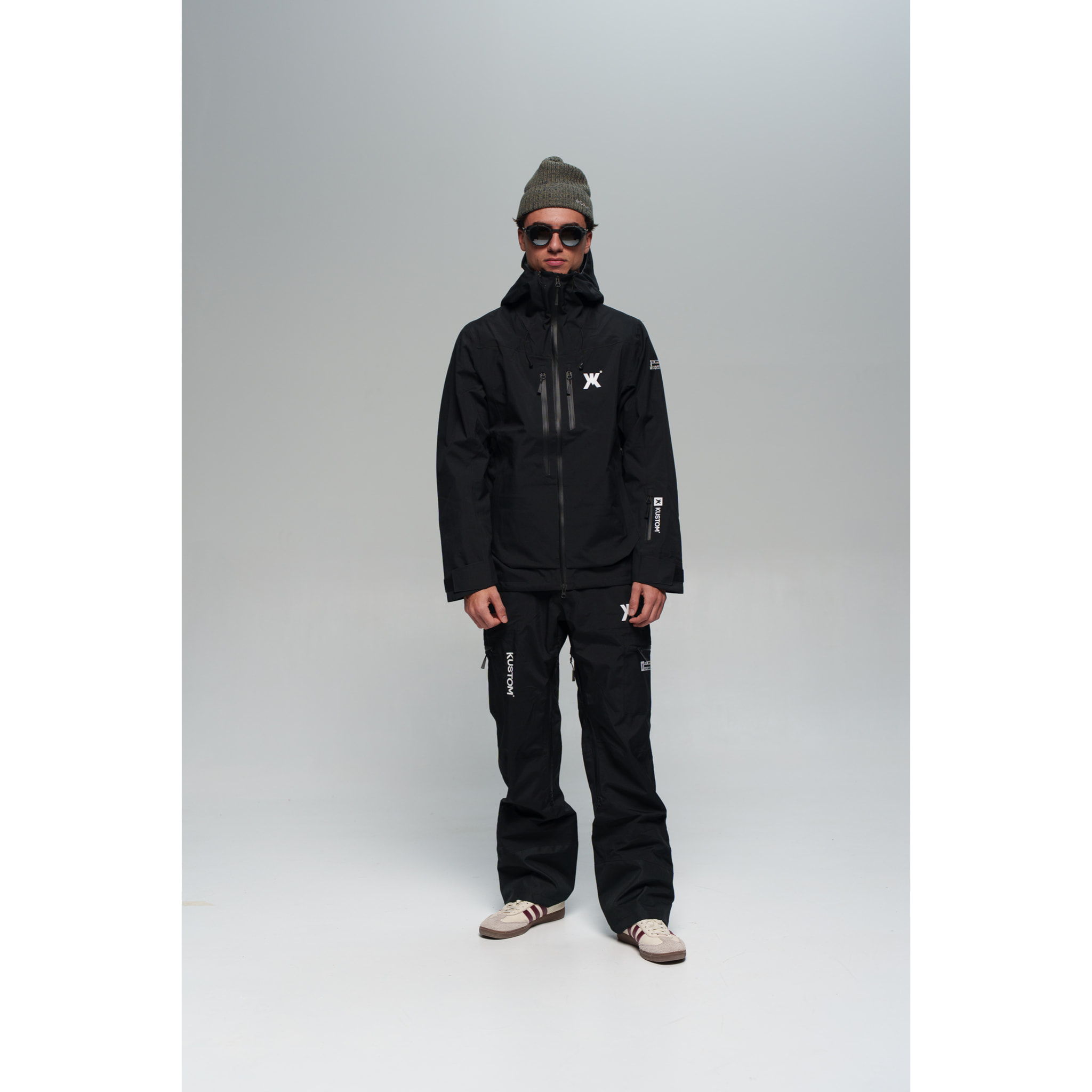 Chaqueta para hombre KUSTOM AQUILO Jacket - Negro