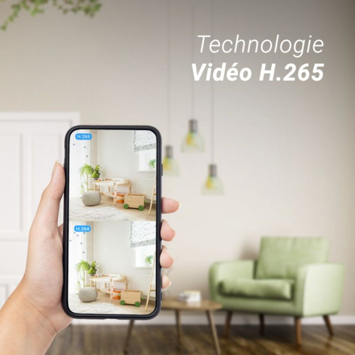 Caméra de surveillance EZVIZ H6C PRO 3K