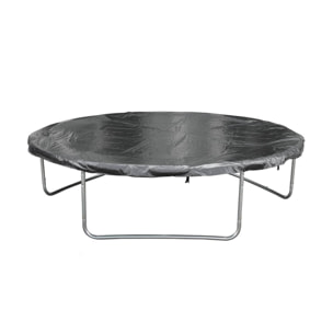 Trampoline 305cm - Mars XXL Gris - avec filet de protection. échelle. bâche. filet pour chaussures. kit d'ancrage. trampoline de jardin 305 cm |Qualité PRO |Normes EU