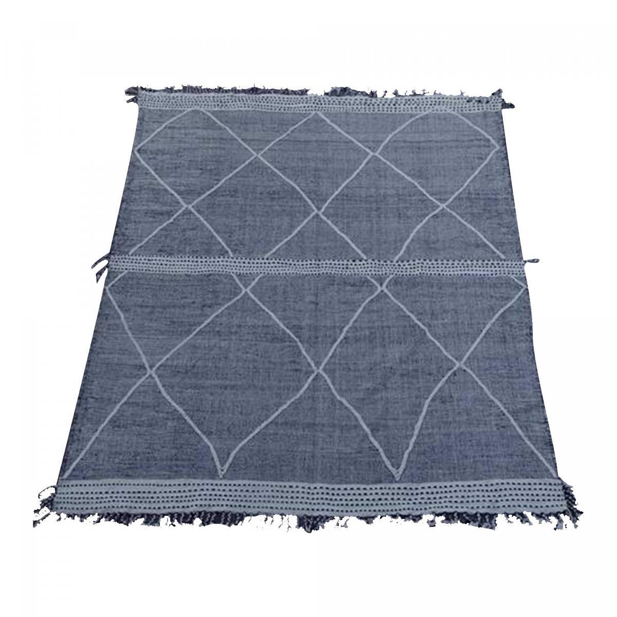 Authentique tapis artisanal Berbère en laine