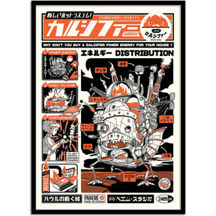 Affiche - Calcifer - Paiheme Studio