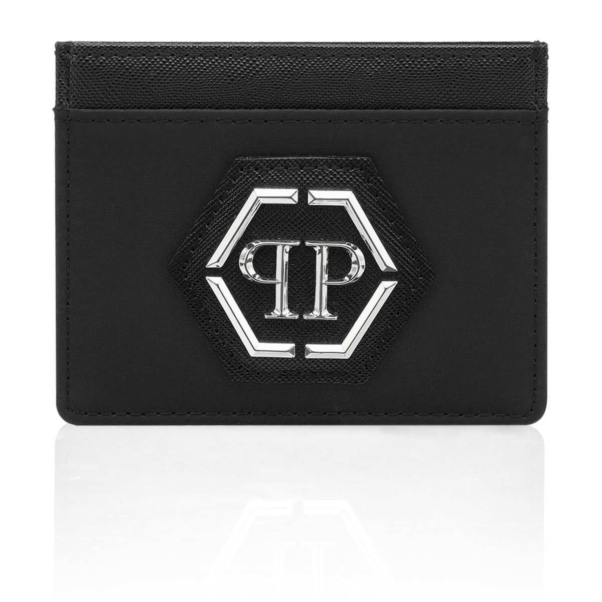 PHILIPP PLEIN Porta carte di credito HEXAGON