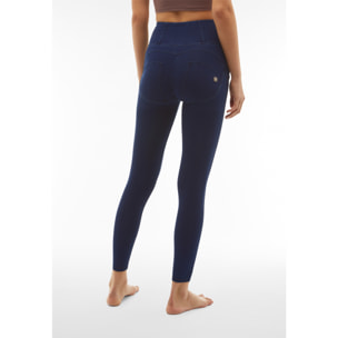 Jeggings push up WR.UP® vita alta con zip, cucitura centrale