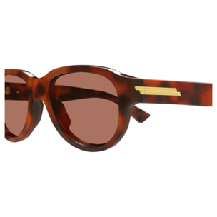 Gafas de Sol Bottega Veneta BV1410S-002 de Acetato Hombre 55 mm
