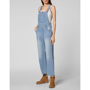 PHILIPP PLEIN Denim Jumpsuit ICONIC PLEIN