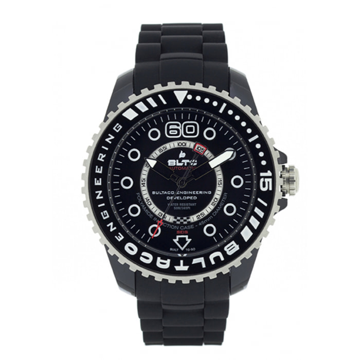 Reloj Bultaco BLPB45A-CB1 Hombre Analogico Automatico con Correa de Silicona