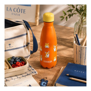 Bouteille isotherme enfant design Chiens, HAPPY BOTTLE