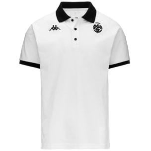 Kappa - Polos Niño Blanco - Avraz Spezia