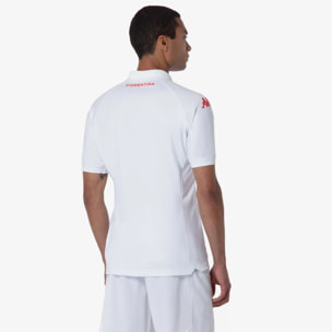Kappa - Camisetas de juego Hombre Blanco - Kombat Pro 2025 Fiorentina
