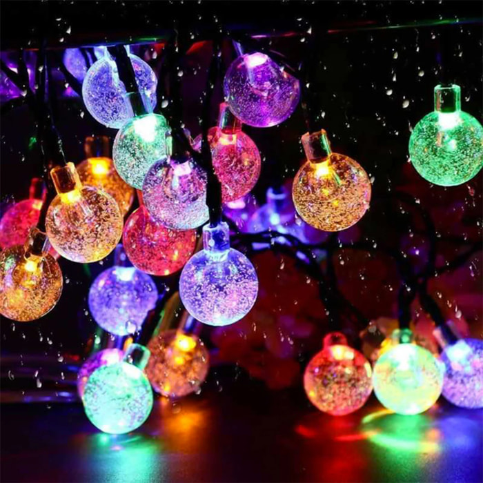 Guirlande solaire FESTY 20 Boules 5.8M