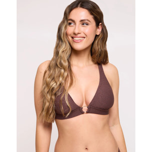 Top Bikini Marrón - Bertena