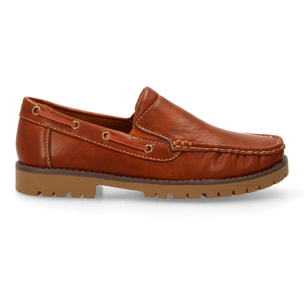 Zapatos náuticos elegantes para hombre