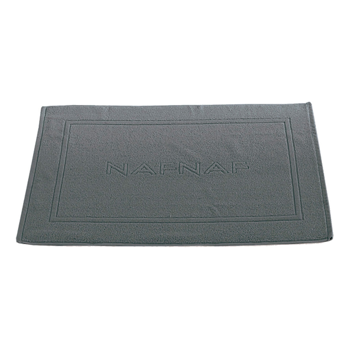 Tapis de bain CASUAL - coton 750 g/m2 - coloris gris