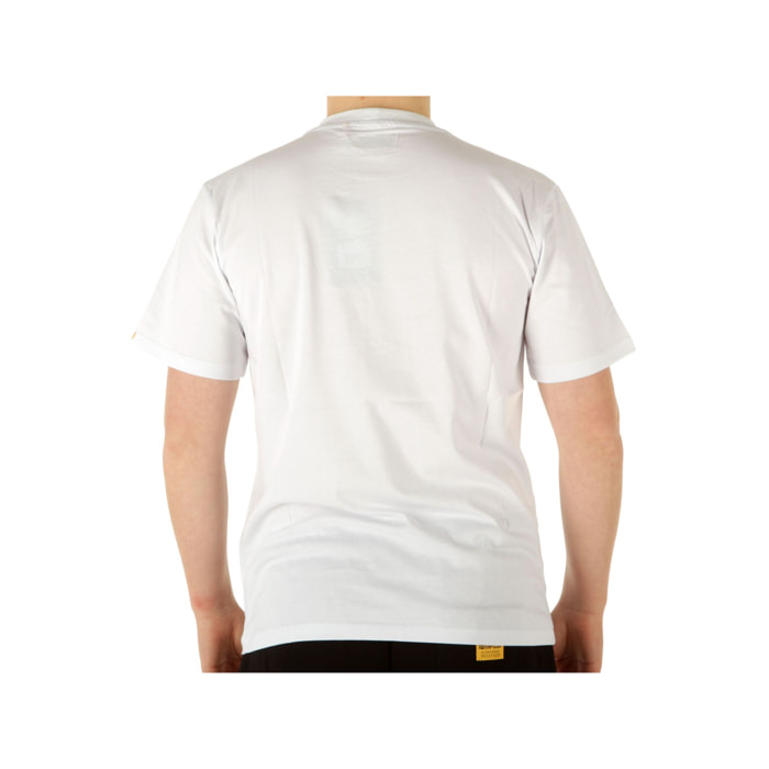 T-Shirt Caterpillar T Shirt White Bianco