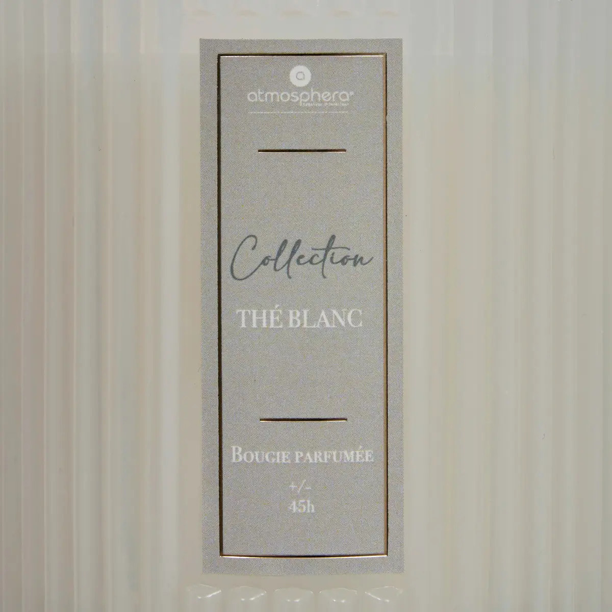 Bougie parfumée Albie 290g pot verre thé