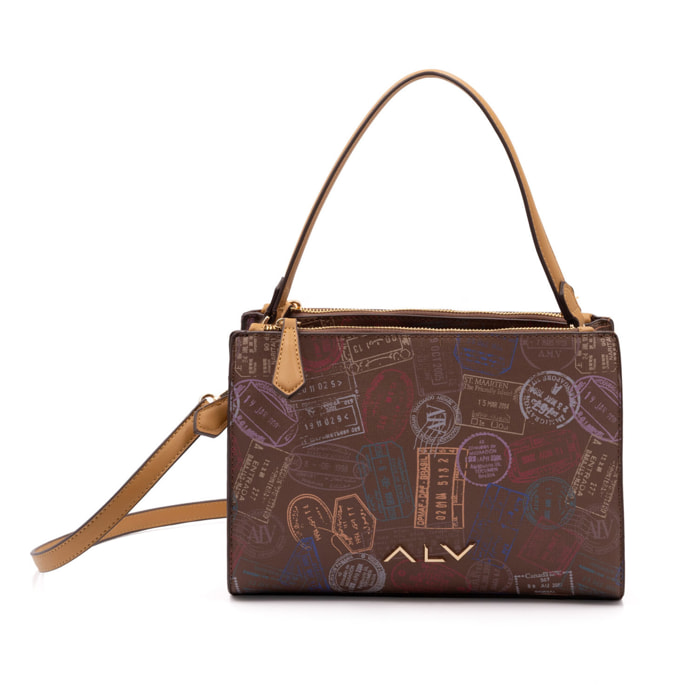 Borsa a spalla  da donna Poliuretano Prodotto alla Moda 28x10x20 cm