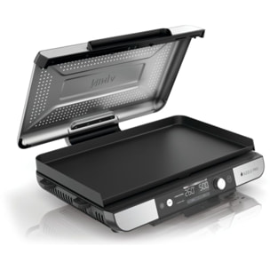 Plancha électrique NINJA GX101EU gris grill/plancha intérieurXL à poser, 47x24.7 cm