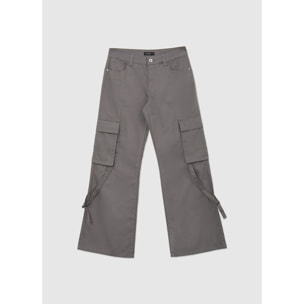 Pantalone cargo cotone