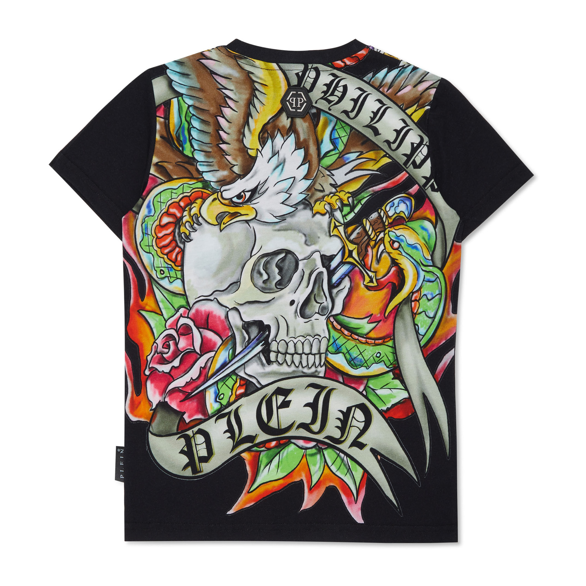 PHILIPP PLEIN Camiseta Cuello Redondo Ss TATTOO