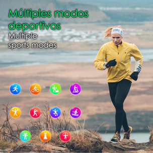 Smartwatch JA01. Monitor dell'acido urico e dei lipidi, monitoraggio della glicemia, elettrocardiogramma ECG, composizione corporea.