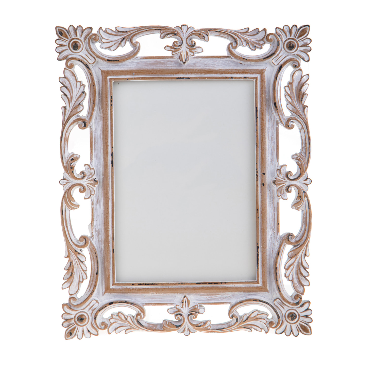 Porta foto smerlato tessuto teddy - 10xH16x2cm - Pezzi 3 - Bianchi Dino SpA