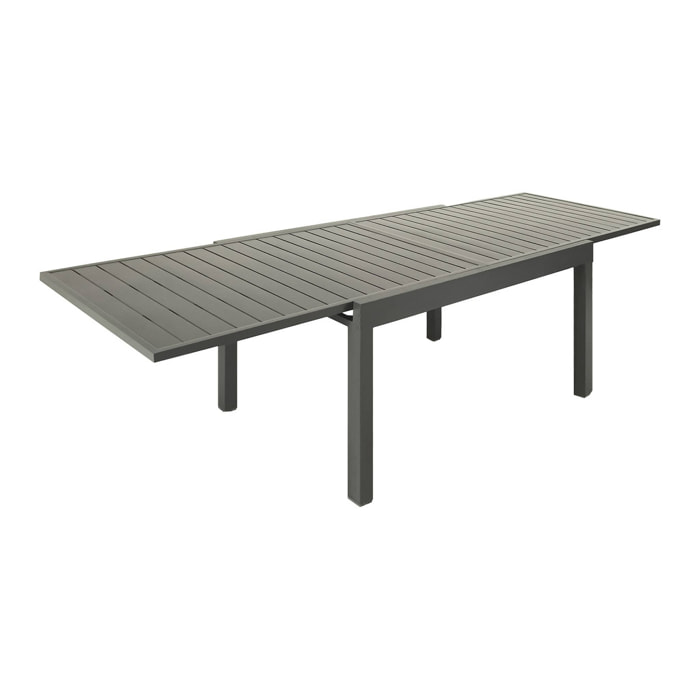 Table de jardin extensible aluminium 8 places ELORA