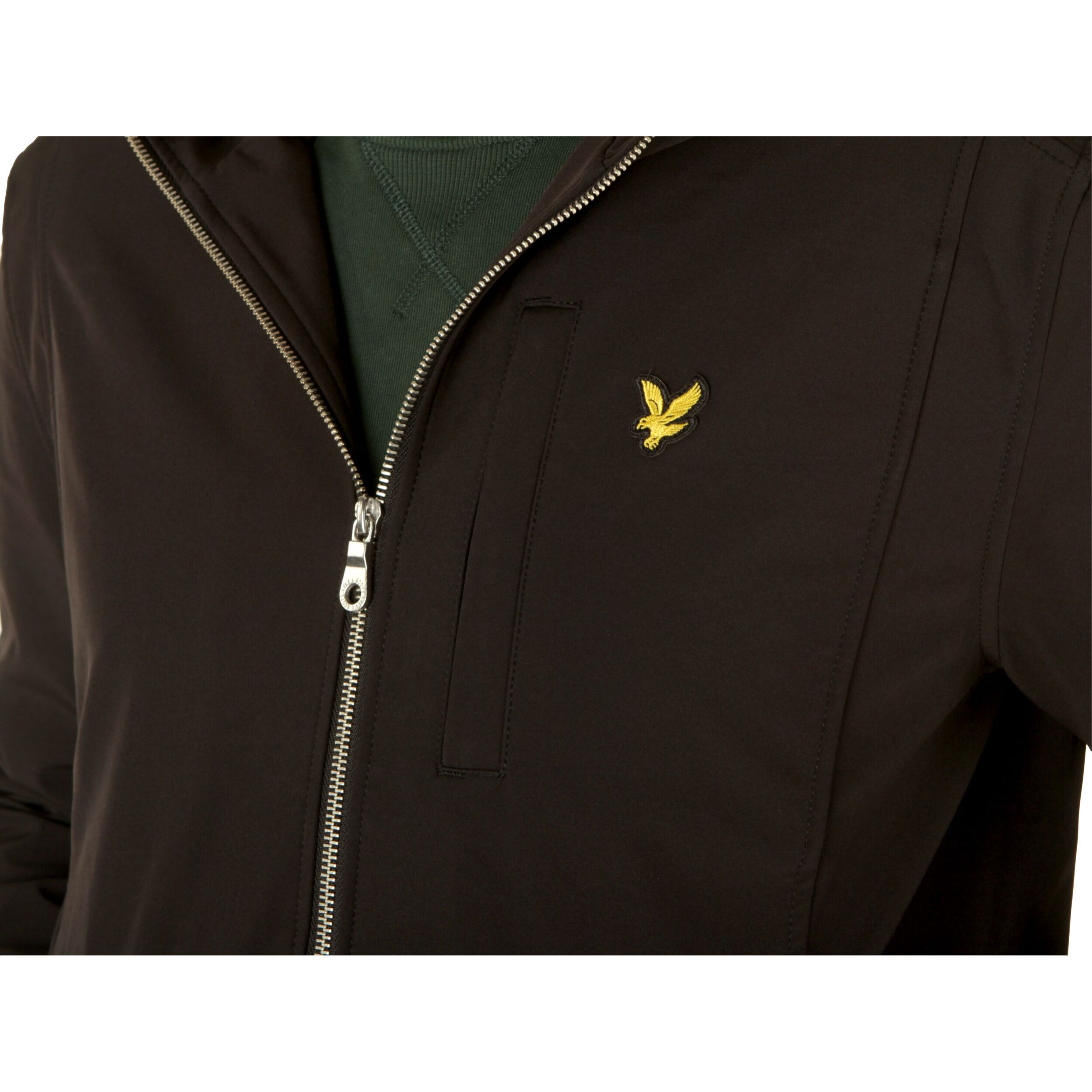 Giacche Lyle & Scott Softshell Jacket Jet Black Nero