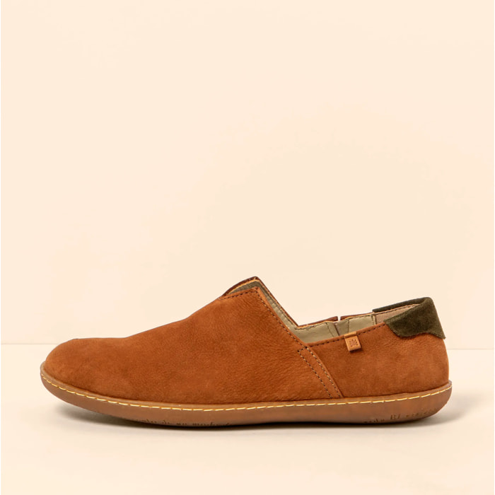 Zapatos N275 NOBUCK LAVADO CUERO/EL VIAJERO color Cuero