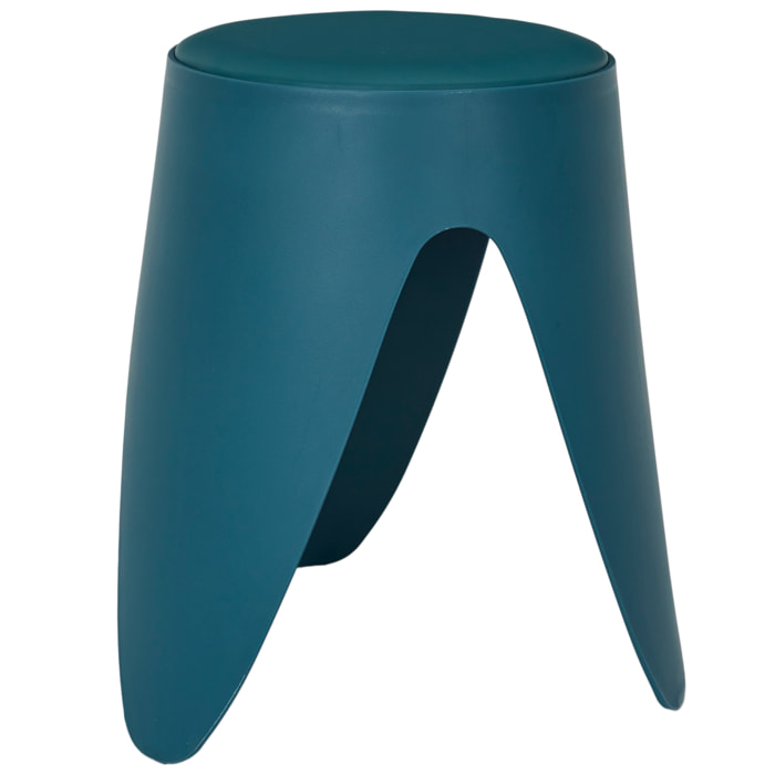 Tabouret Eve Bleu Canard M6