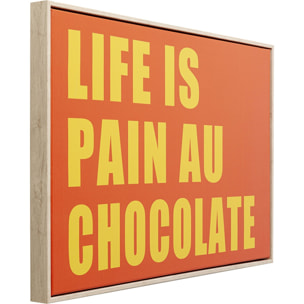 Tableau Pain Au Chocolate 60x40cm Kare Design